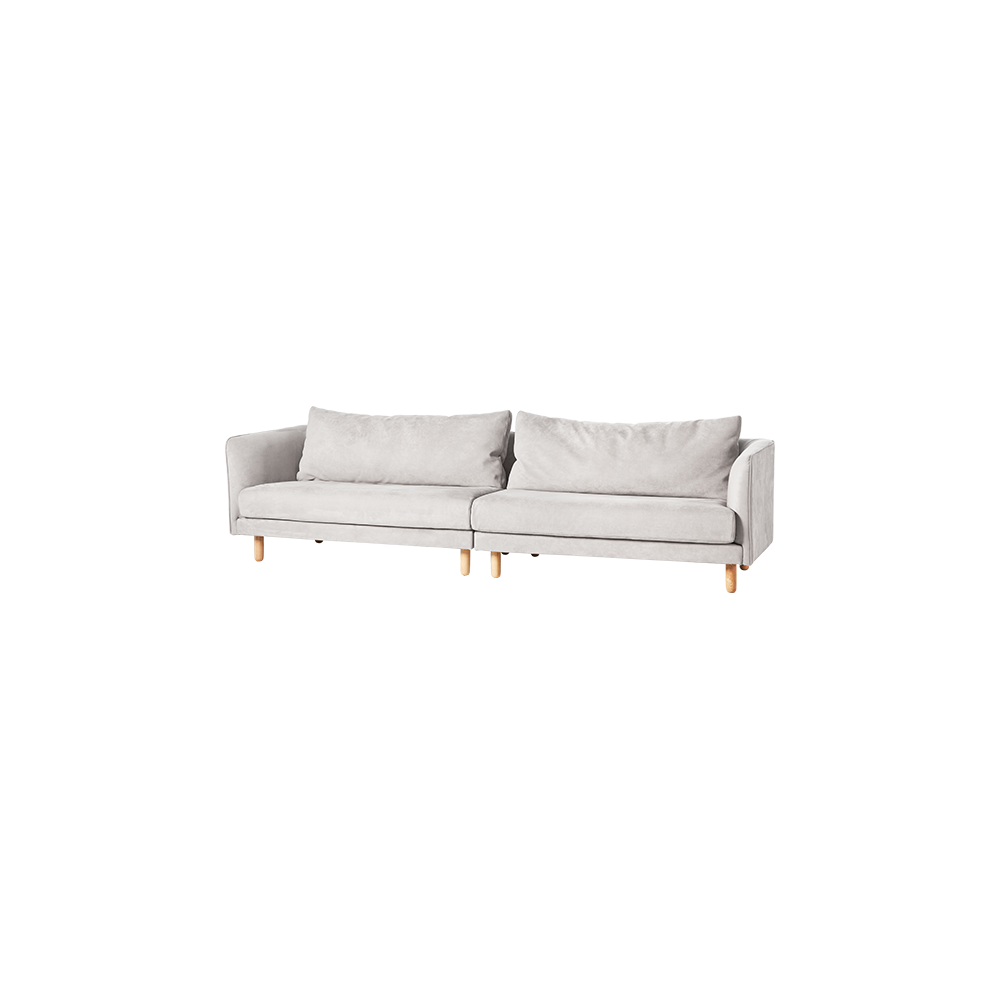 Nomi Sofa MS-Light gray-2.6m