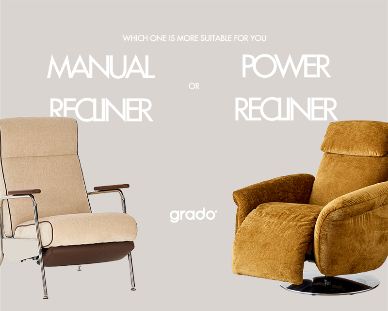 Manual or Power Recliner: Which one is more suitable for you?