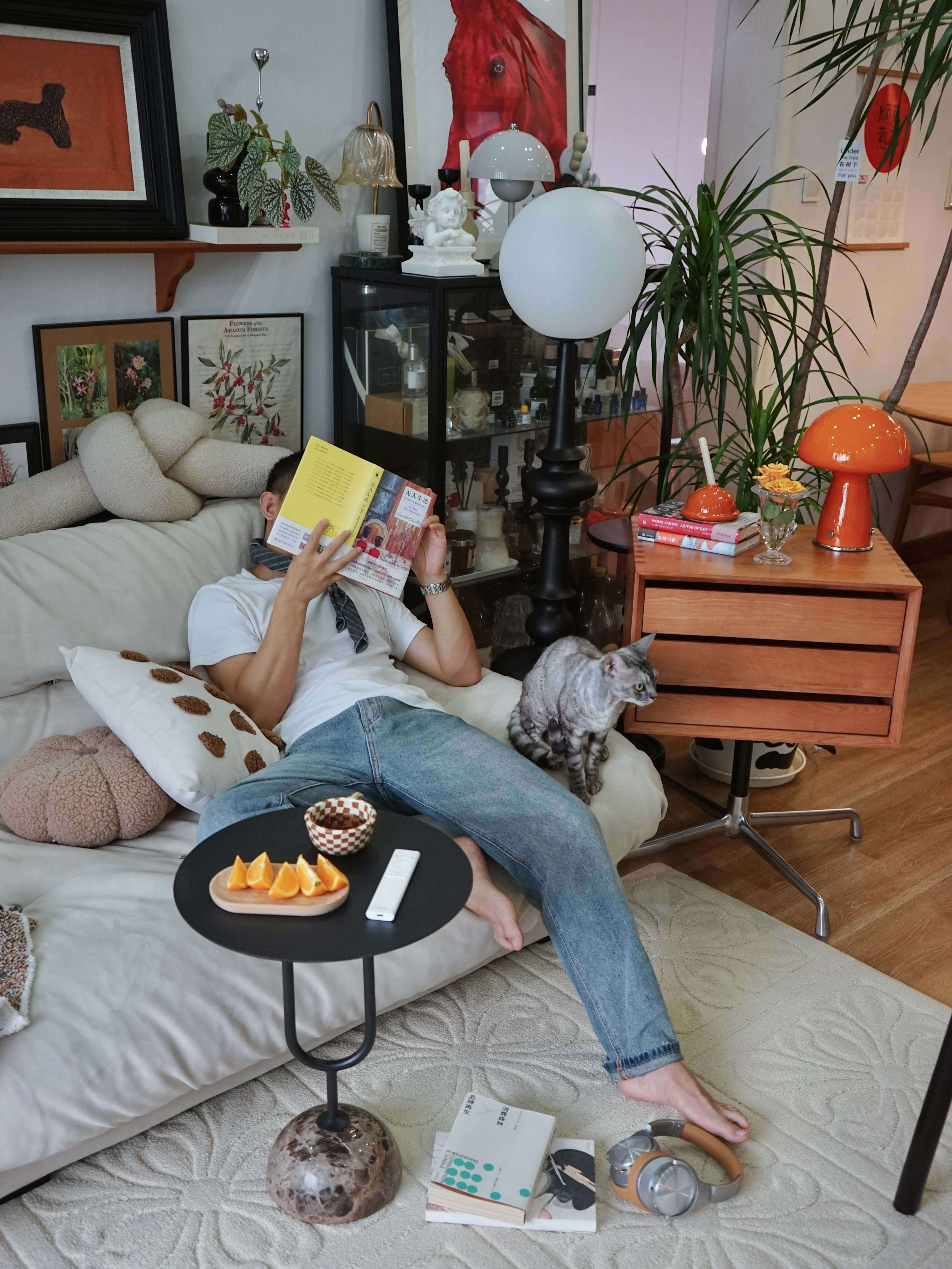 My stamp side table Biophilic Furniture