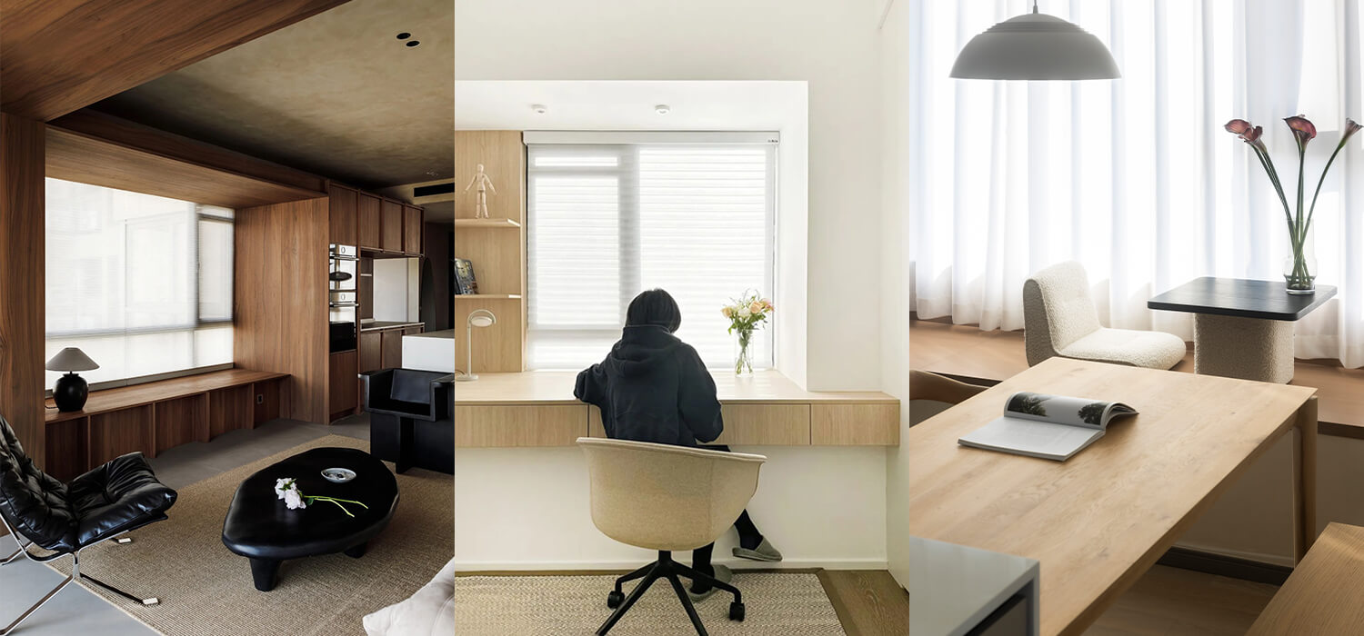 Different ways to transform the bay window area
